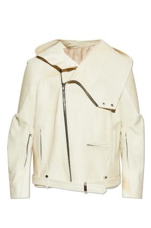 Leather jacket stooges od Rick Owens