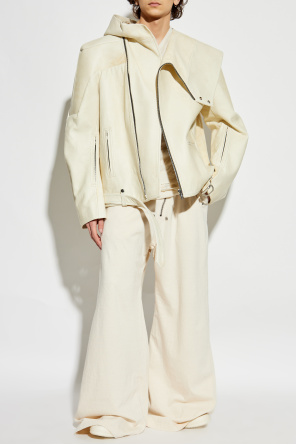 Leather jacket stooges od Rick Owens