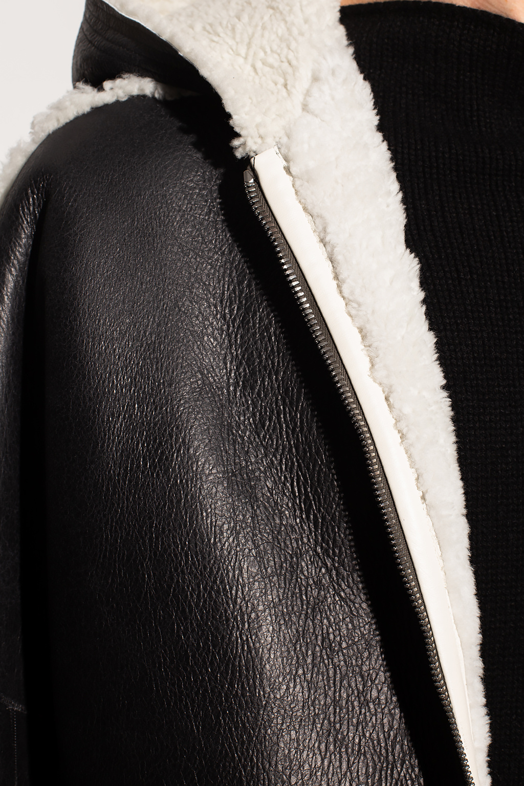 Rick Owens Reversible shearling coat | Men's Clothing | Vitkac