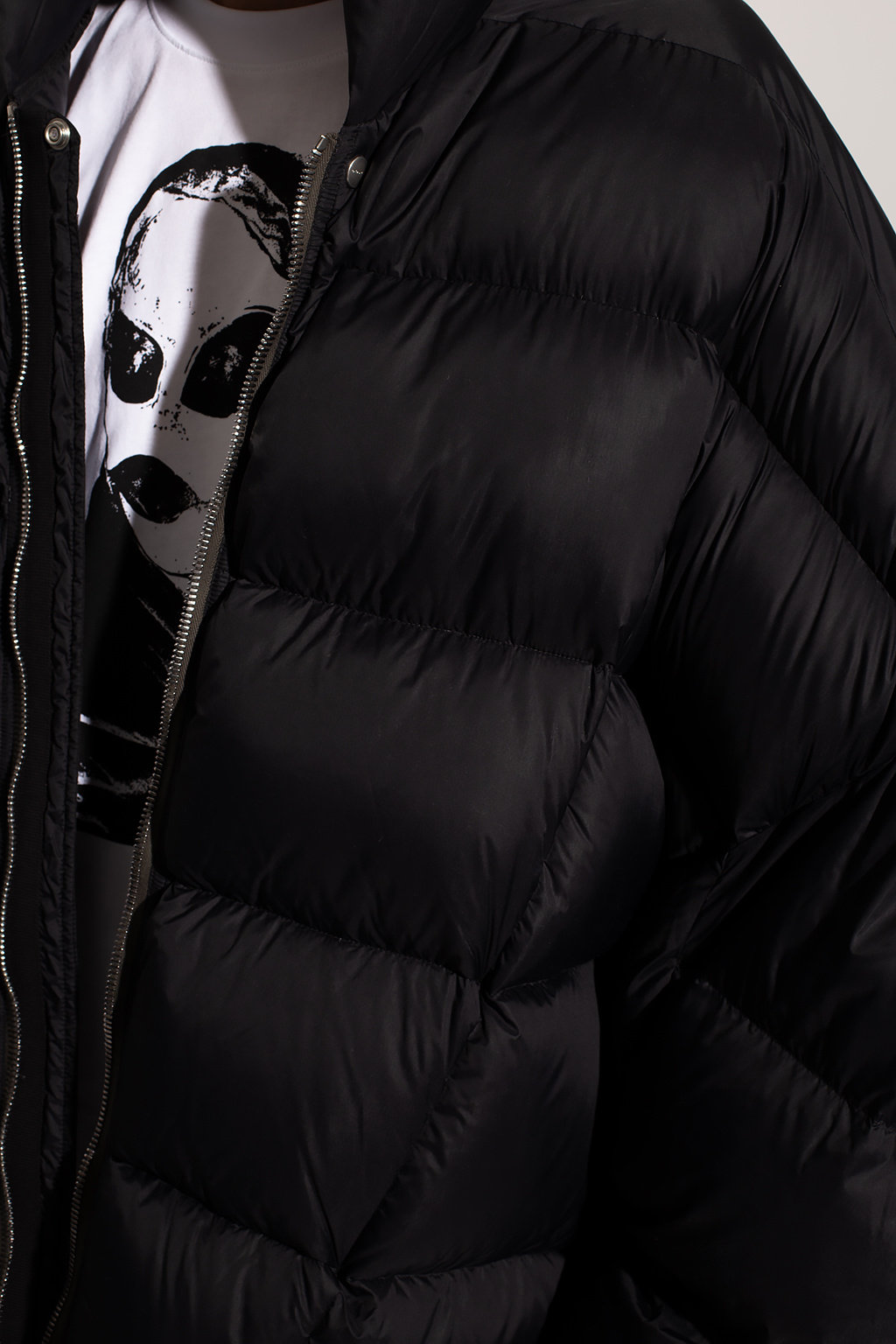 Rick Owens Hooded down jacket