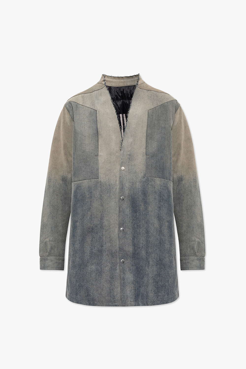 Rick Owens Raw-trimmed jacket