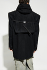 Rick Owens BLACK Coat Tatlin