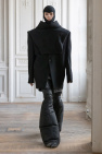 Rick Owens BLACK Coat Tatlin