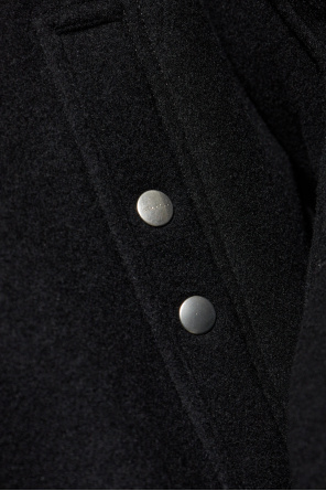 Rick Owens Chaqueta de lana ‘Blixa Dracucollar’