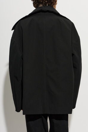 Rick Owens Casaco com colarinho