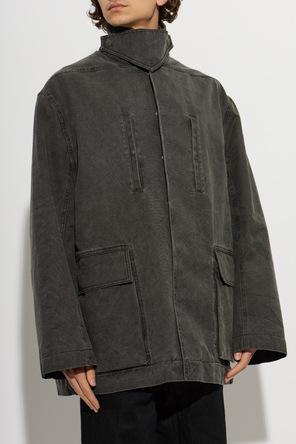 Rick Owens Geacă din denim cu buzunare