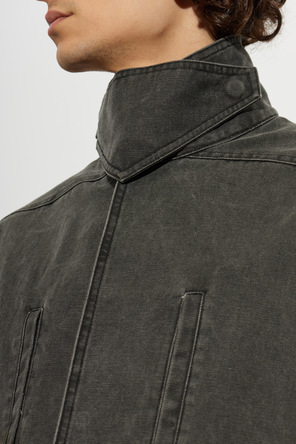 Rick Owens Geacă din denim cu buzunare