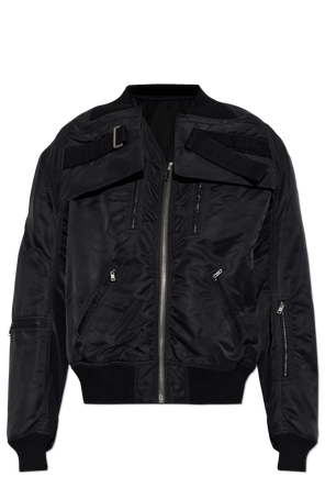 Insulated bomber jacket