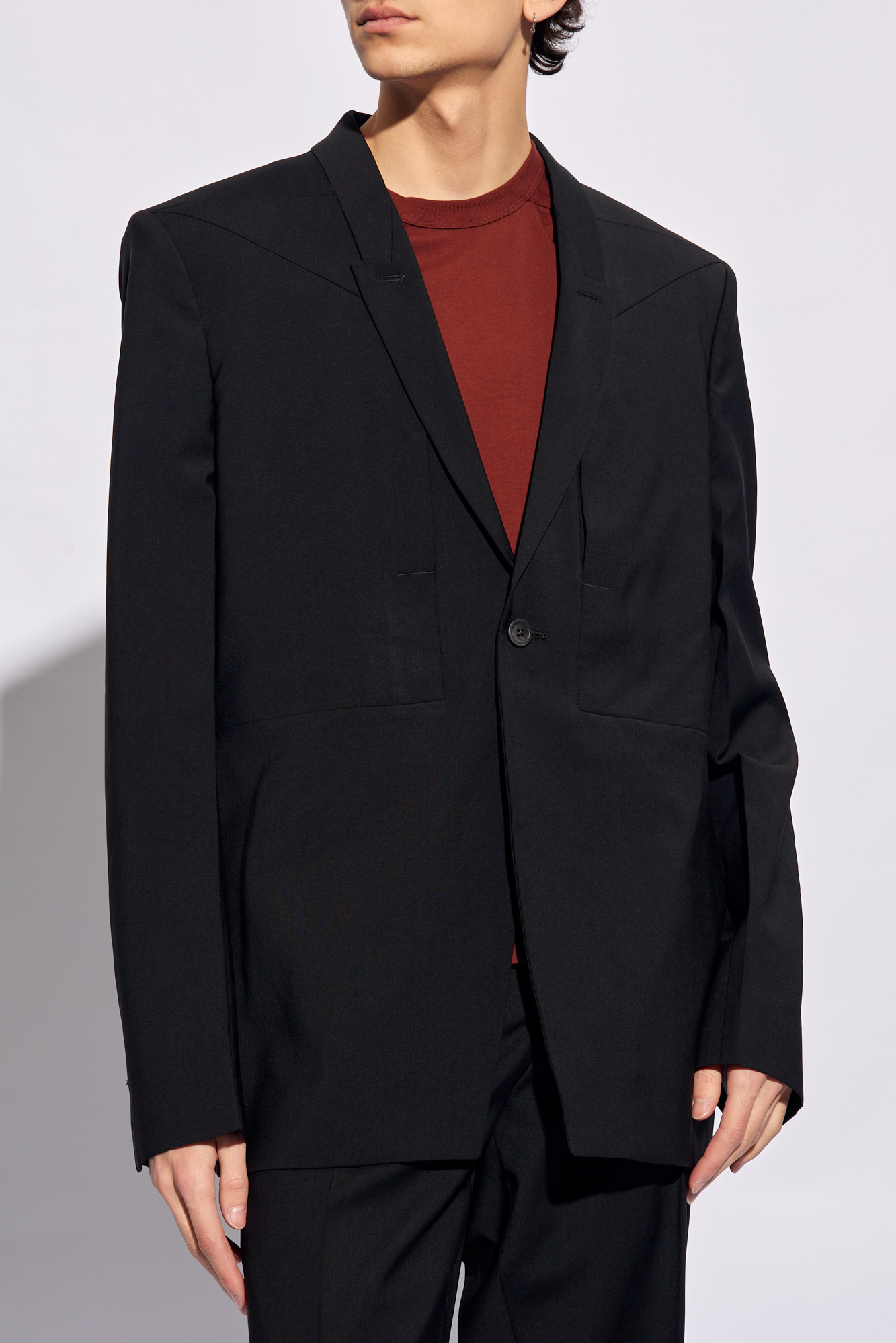 Rick Owens ‘Soft’ wool blazer