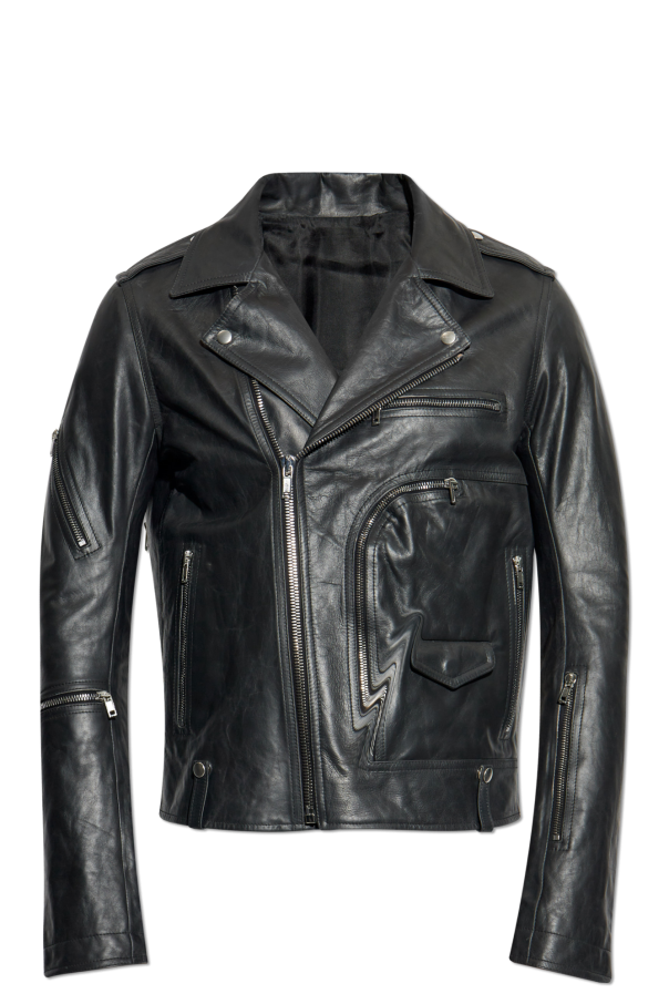 Rick Owens Lederjacke Bauhaus Stooges