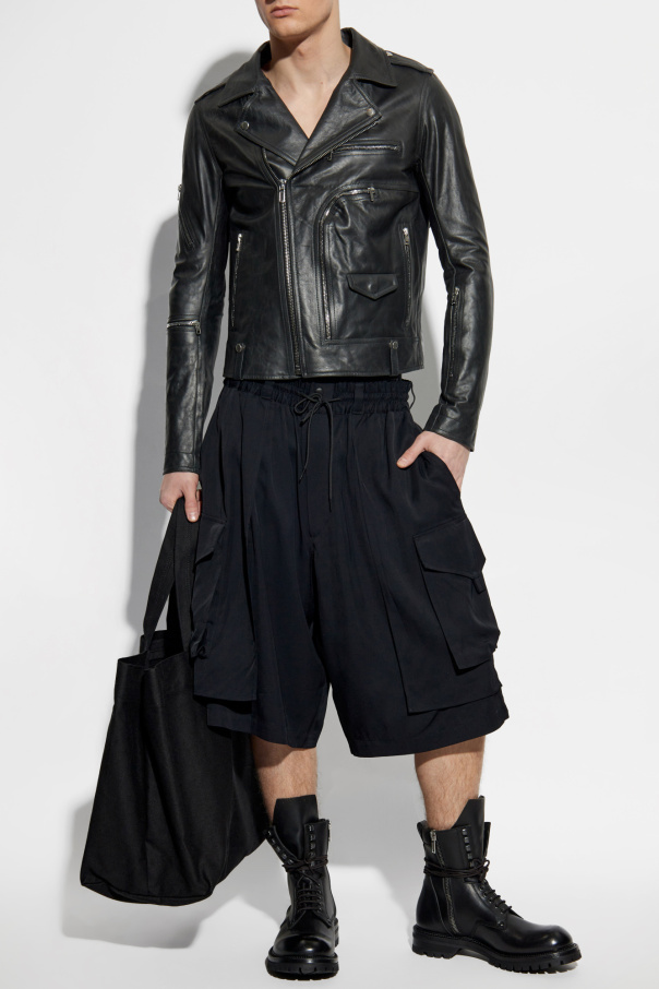 Rick Owens Lederjacke Bauhaus Stooges