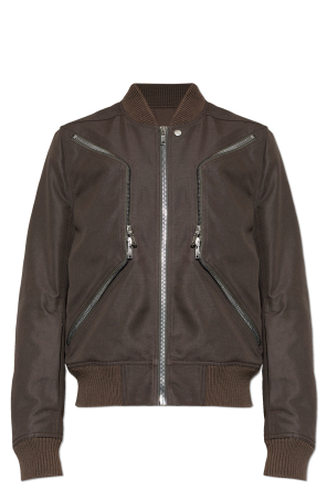 ‘Bomber’ style denim jacket