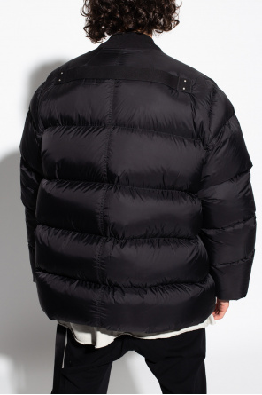 Rick Owens Down Heritage-patch jacket