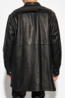 Rick Owens BLACK ‘Jumbo’ leather jacket