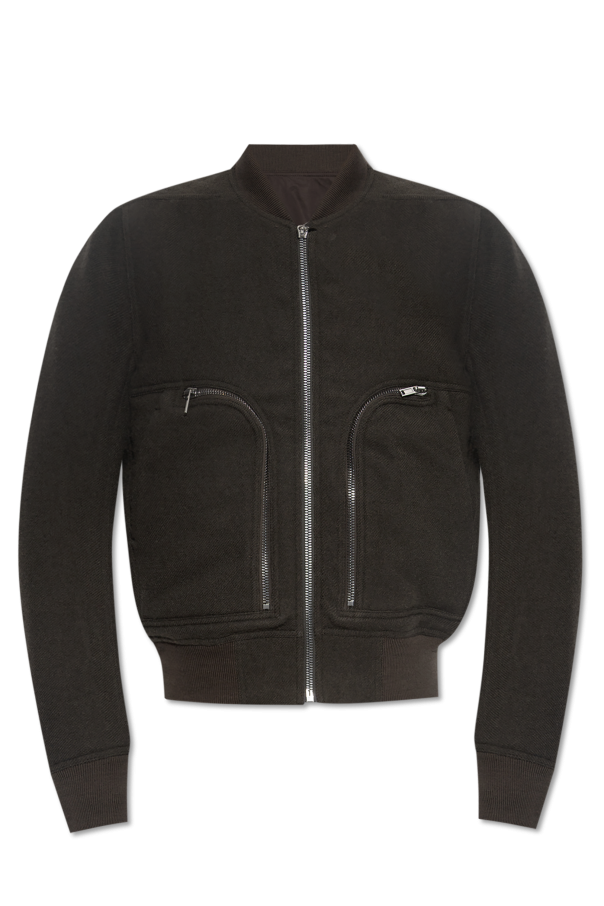 Wool bomber jacket od Rick Owens
