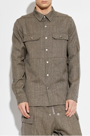 Rick Owens Camisa de lana