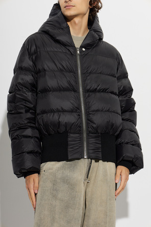 Rick Owens Puffer jacket with hood