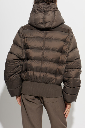 Rick Owens Geacă matlasată cu glugă