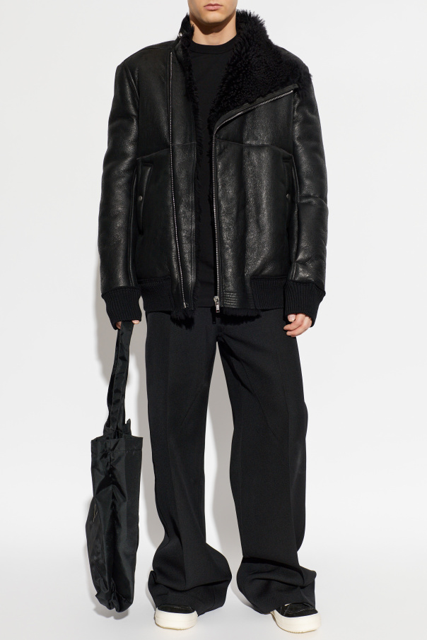 Rick Owens Chaqueta de cuero