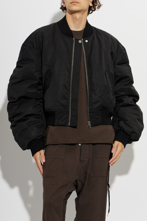 Rick Owens Quilted bomber jacket