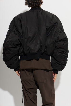 Rick Owens Quilted bomber jacket