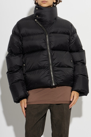Rick Owens Quilted jacket with stand-up collar