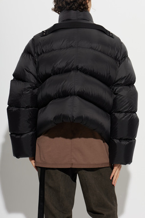 Rick Owens Quilted jacket with stand-up collar