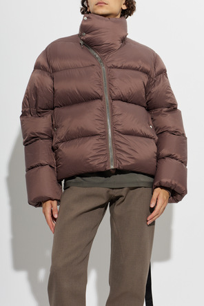 Rick Owens Quilted jacket with stand-up collar