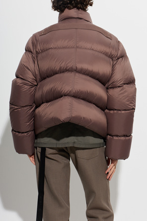 Rick Owens Quilted jacket with stand-up collar