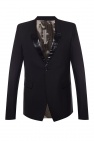Rick Owens BLACK Blazer with iridescent lapels