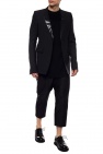 Rick Owens BLACK Blazer with iridescent lapels