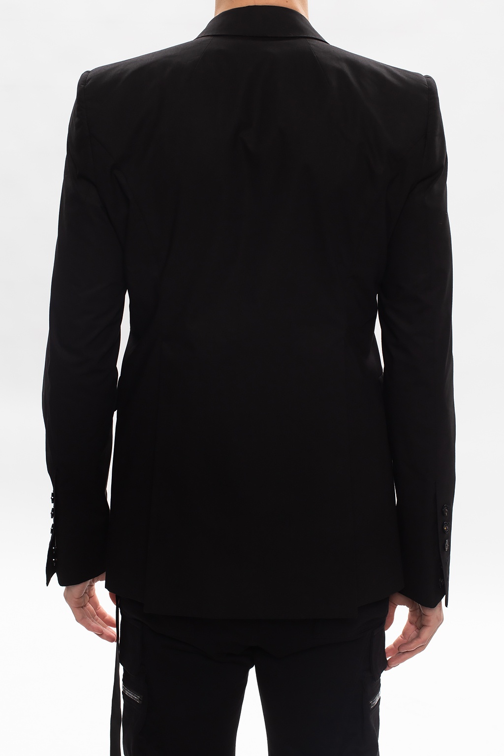 Rick Owens Springtime hoodie in stretch cotton