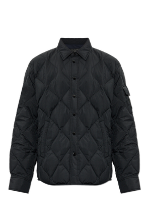 Quilted jacket with collar