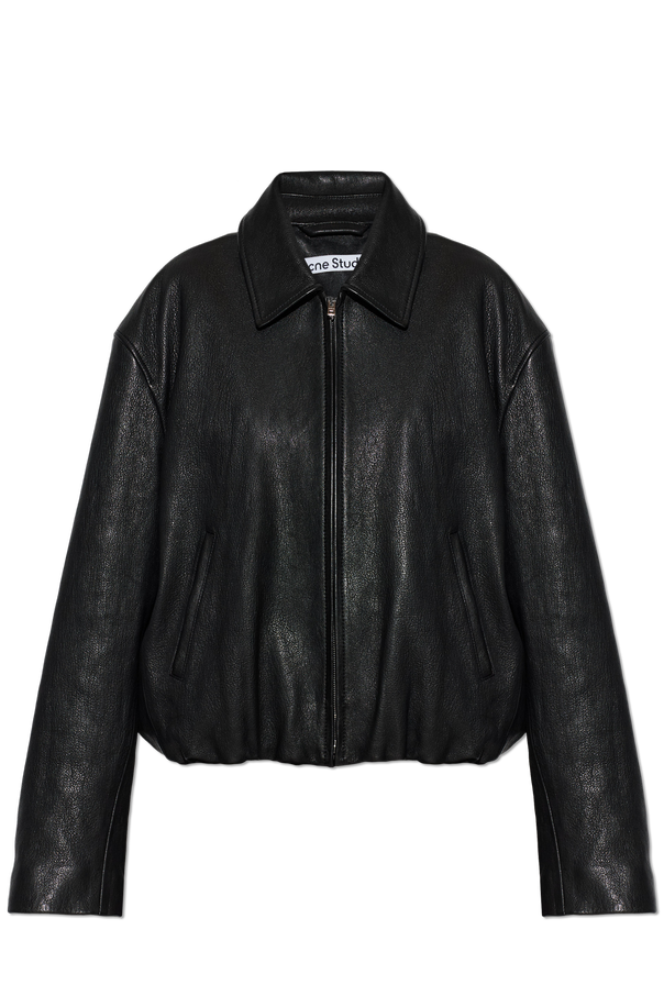 Leather jacket with pockets od Acne Studios