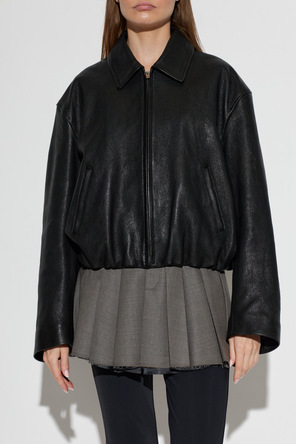 Acne Studios Lederjacke mit Taschen