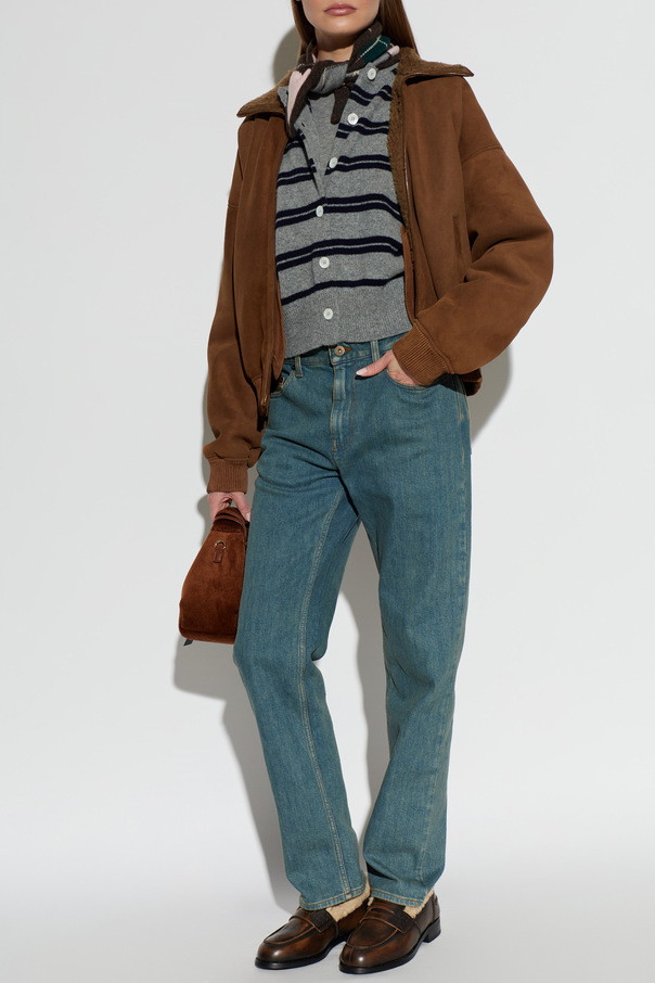Acne Studios Wildleder-Mantel