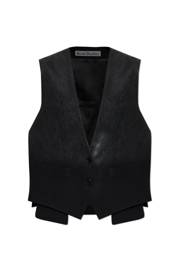 Vest with a glossy effect od Acne Studios