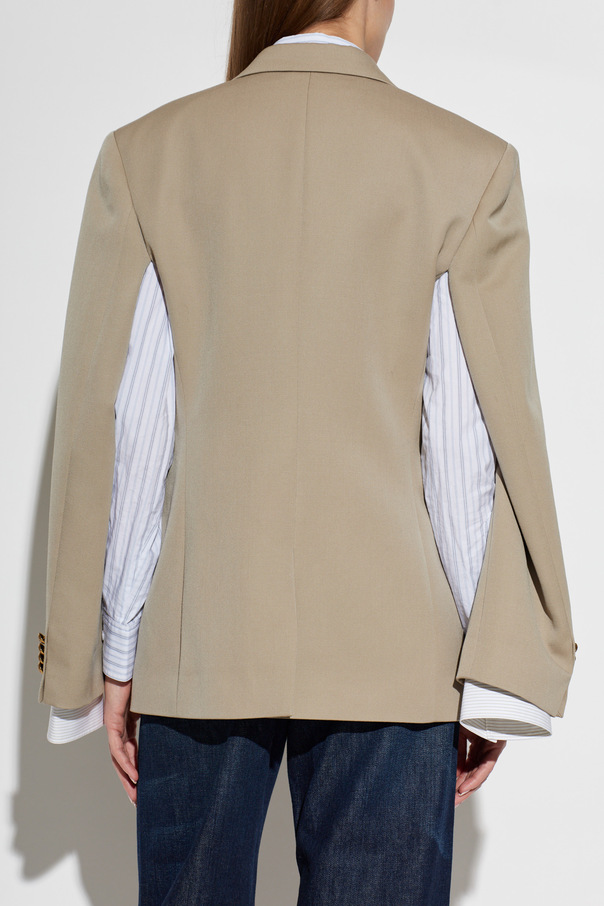 Acne Studios Wool jacket with open lapels