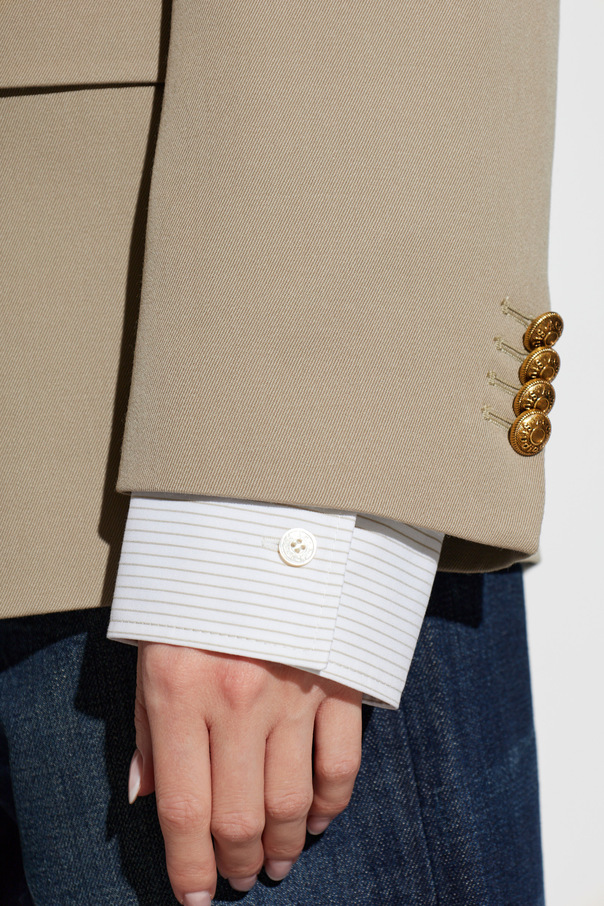 Acne Studios Wool jacket with open lapels