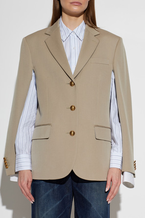 Acne Studios Wool jacket with open lapels