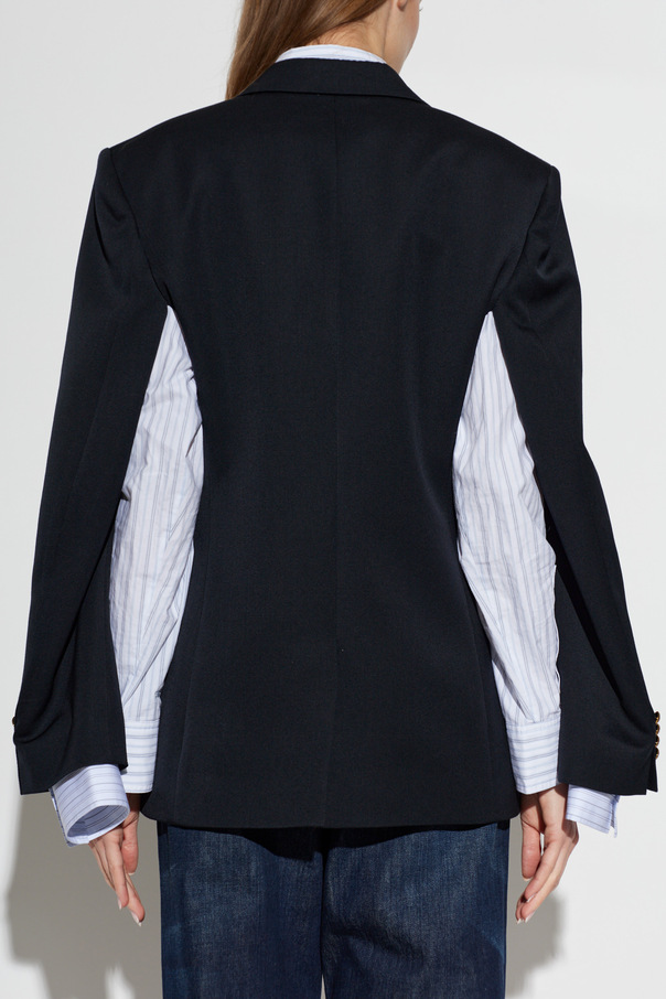 Acne Studios Wool jacket with open lapels