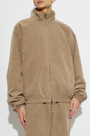 Fear Of God Essentials Gefütterte Jacke mit Stehkragen