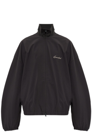 Embroidered logo jacket