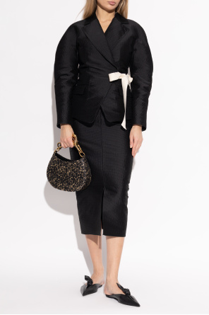 Blazer with decorative tie od Lanvin