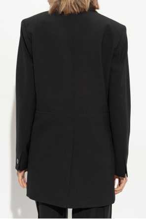 Lanvin Wool blazer with leather ties