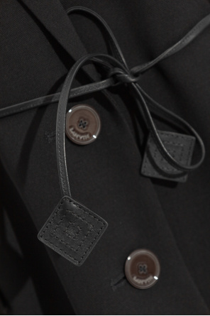 Lanvin Wool blazer with leather ties