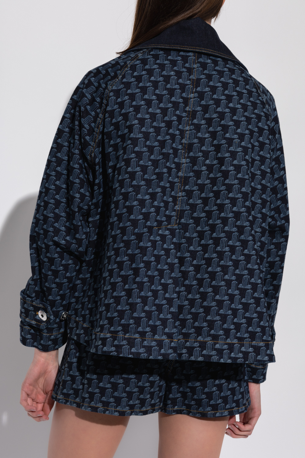 Lanvin Printed denim jacket