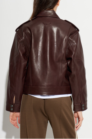 Zadig & Voltaire Leather jacket "Kimo"