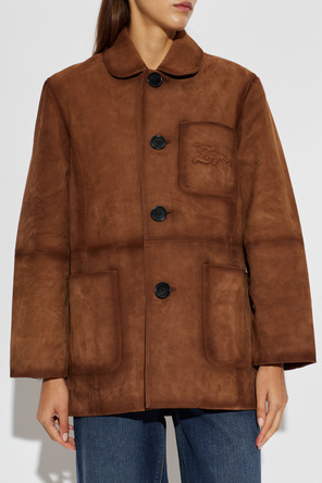 Zadig & Voltaire Zamszowa kurtka ‘Venezia’
