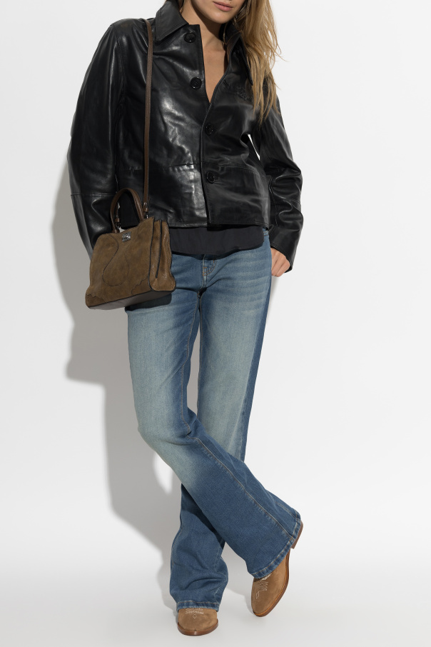 Zadig & Voltaire Leather jacket ‘Lessa’